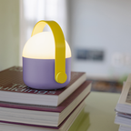 Portable Lamp | Lilac & Yellow