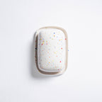 Handmade Stoneware Butter Dish | White Speckled
