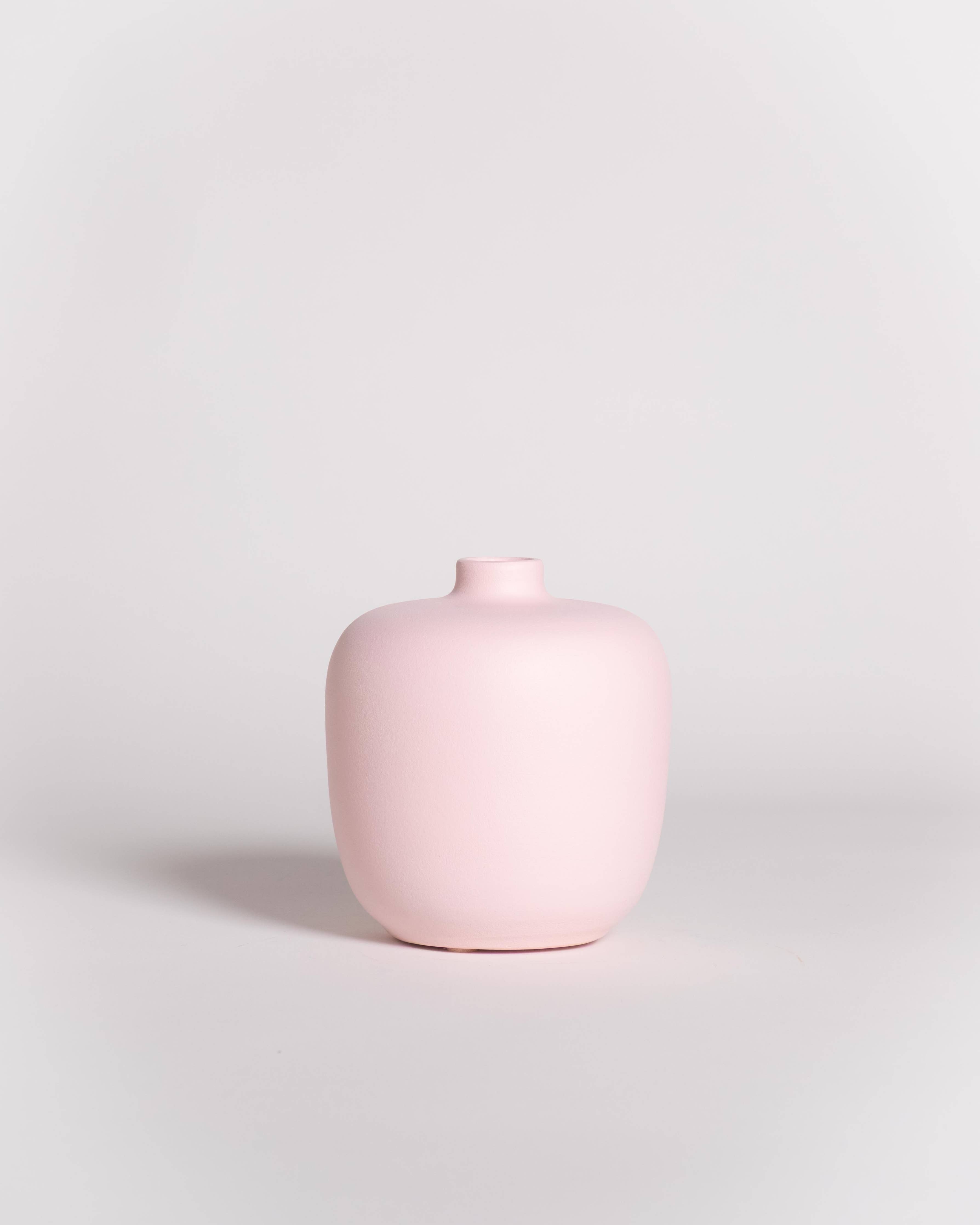 Handmade Ceramic Vase | Light Pink Bubble – Spicy Apricot