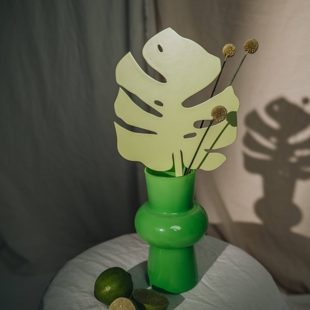 Decorative Wooden Flower | Monstera Leaf