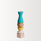 Graphic Re-shapable Candleholder – “Splash"