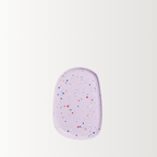 Handmade Stoneware Tray | Lilac Speckled | 22 cm