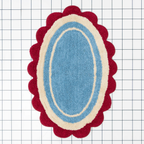 Bathmat | Light Blue Retro