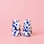 Handmade Ceramic Salt & Pepper Shaker | Blue Sea | 9cm