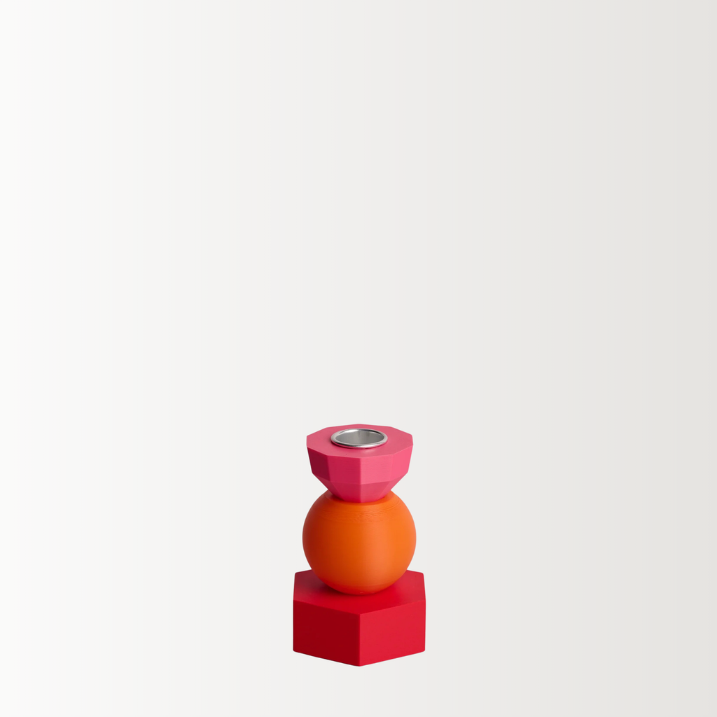 Graphic Re-shapable Candleholder – “Marko"