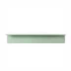 Sage Green Metal Wall Shelf – Large