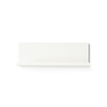 Chalk White Metal Wall Shelf – Small