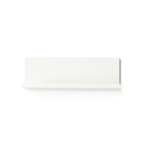 Chalk White Metal Wall Shelf – Small