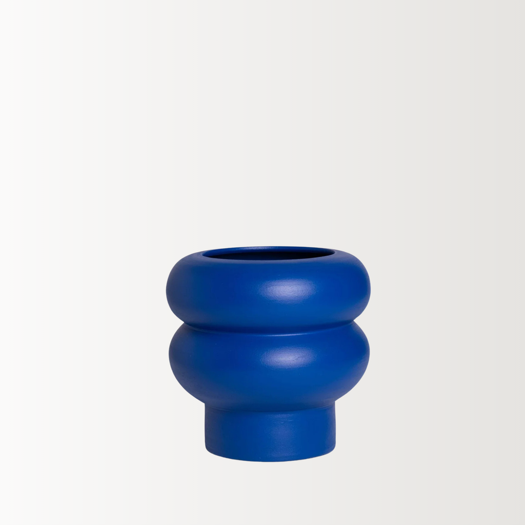 Handmade Ceramic Vase | Cobalt Blue