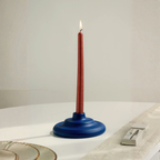 Handmade Ceramic Candleholder | Blue