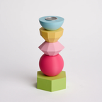 Graphic Re-shapable Candleholder – “Tulya"