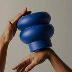 Handmade Ceramic Vase | Cobalt Blue