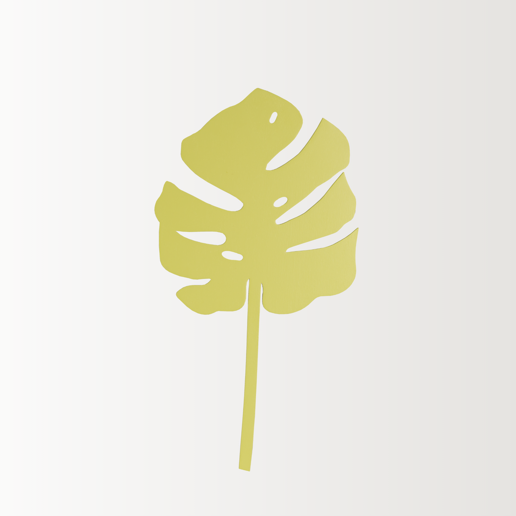 Decorative Wooden Flower | Monstera Leaf