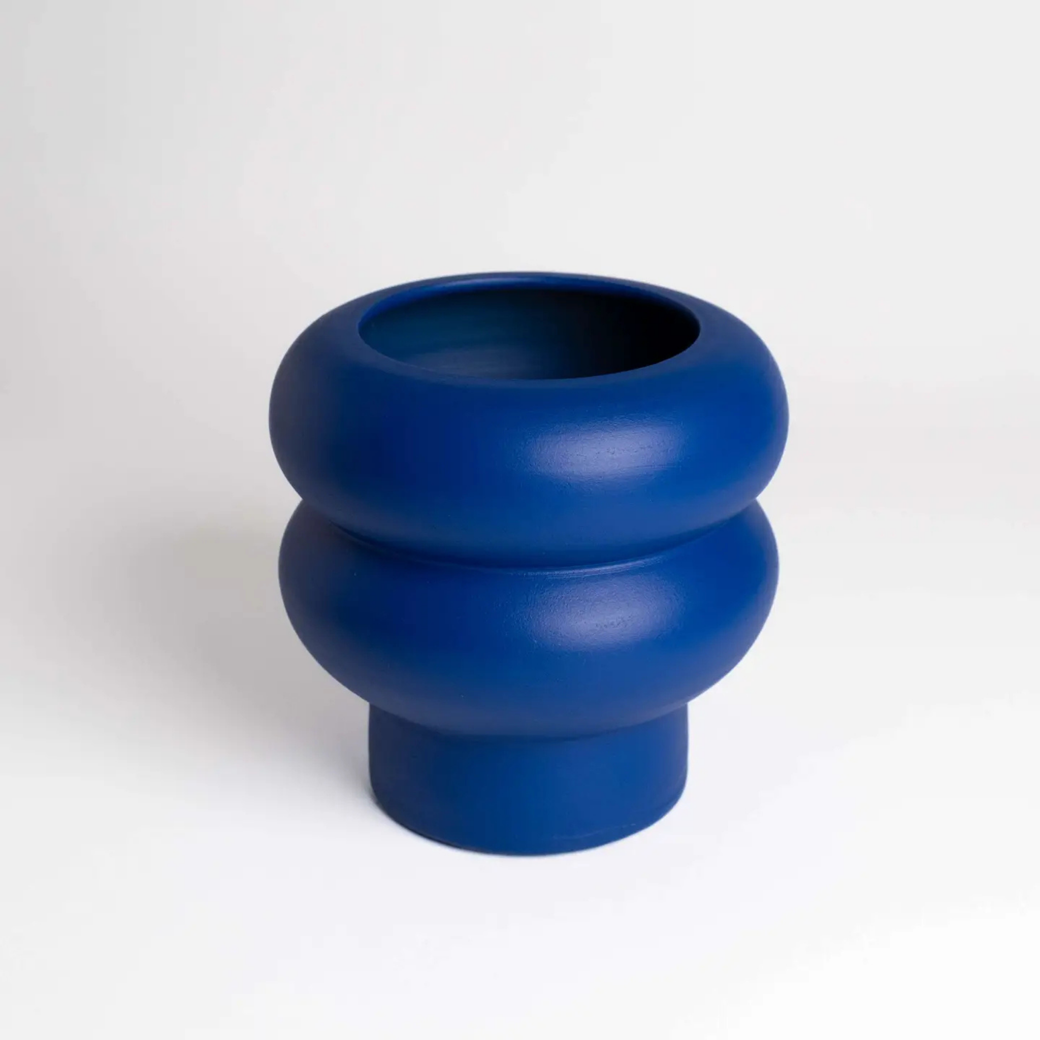 Handmade Ceramic Vase | Cobalt Blue