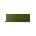 Olive Green Metal Wall Shelf – Small