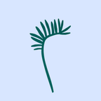Decorative Wooden Flower | Green Palm