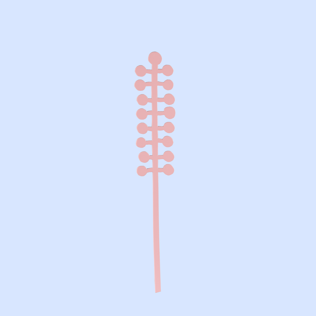 Decorative Wooden Flower | Pink Mimosa