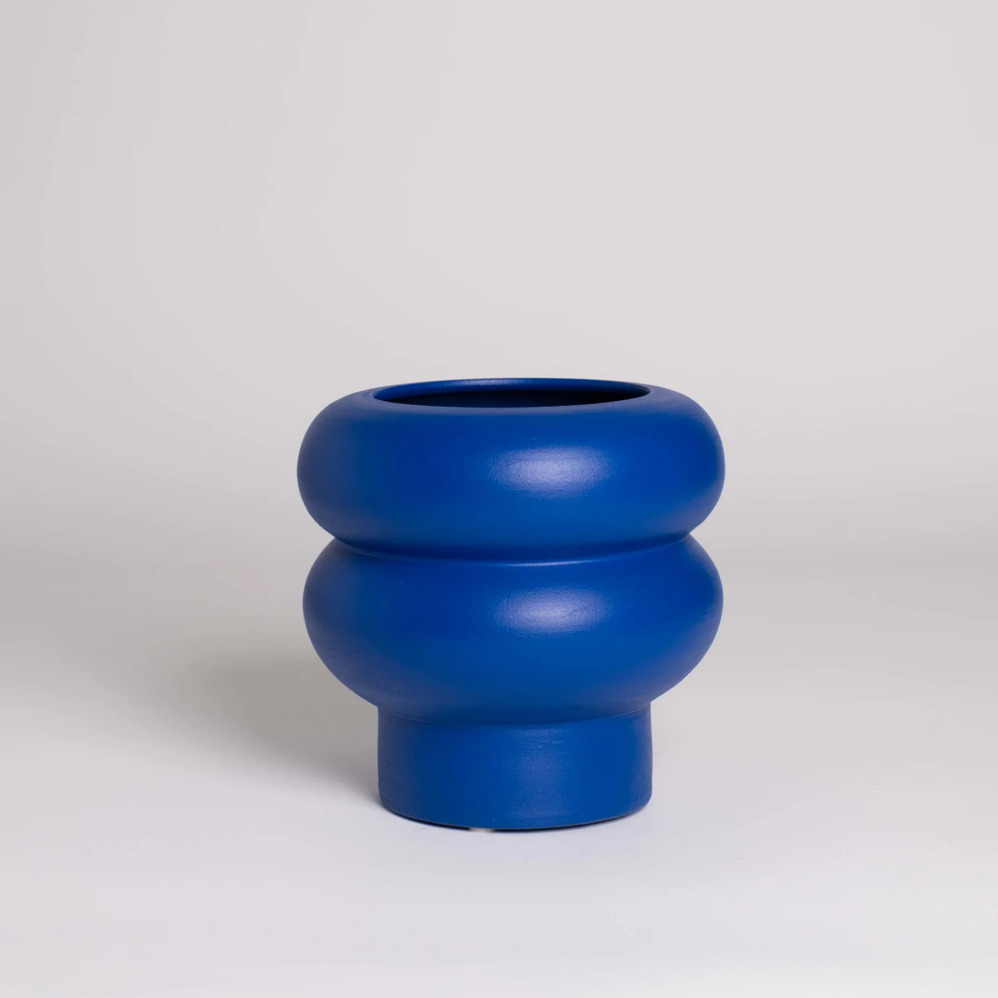 Handmade Ceramic Vase | Cobalt Blue