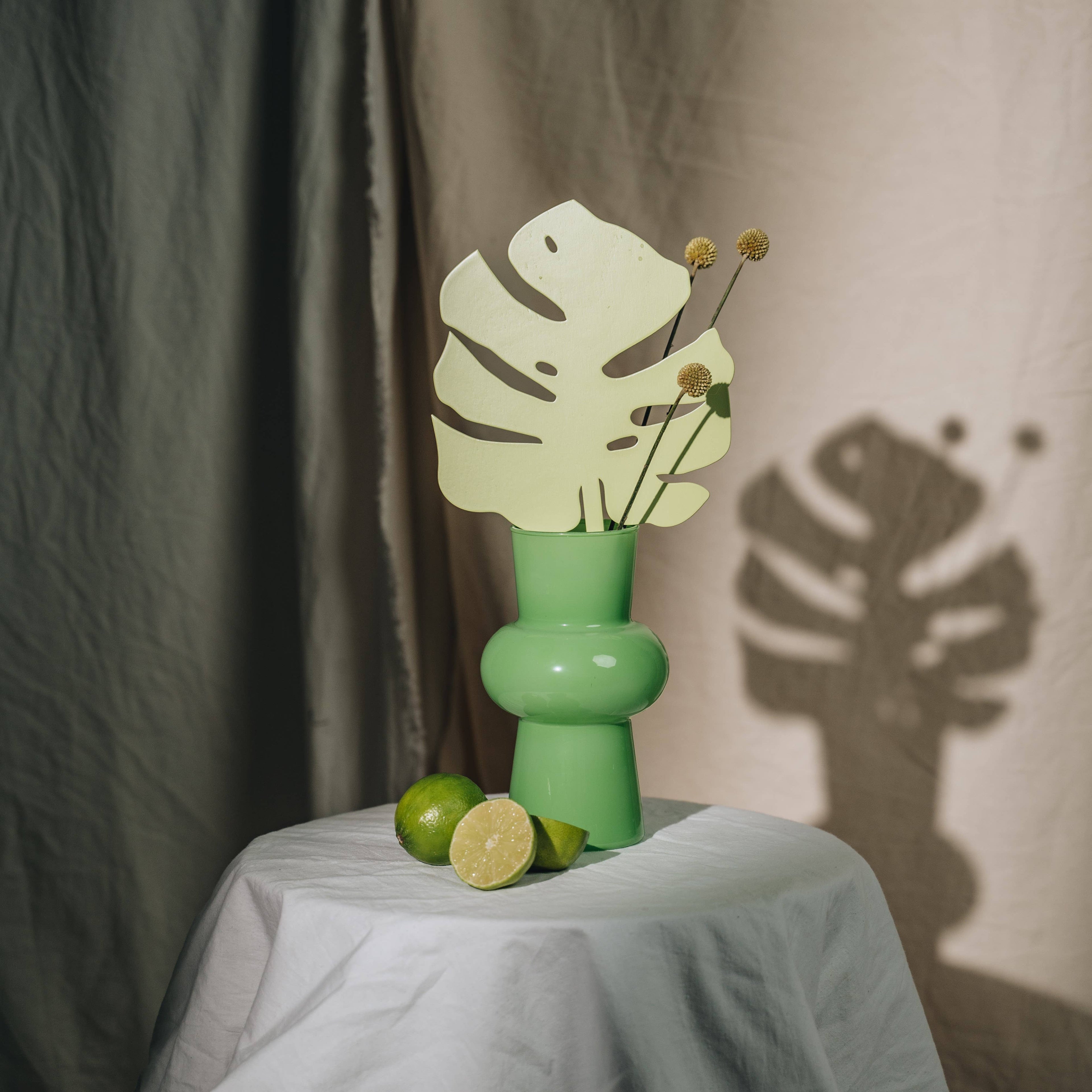 Decorative Wooden Flower | Monstera Leaf