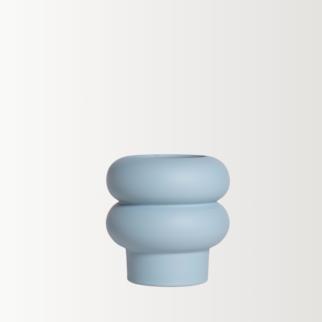 Handmade Ceramic Vase | Light Blue
