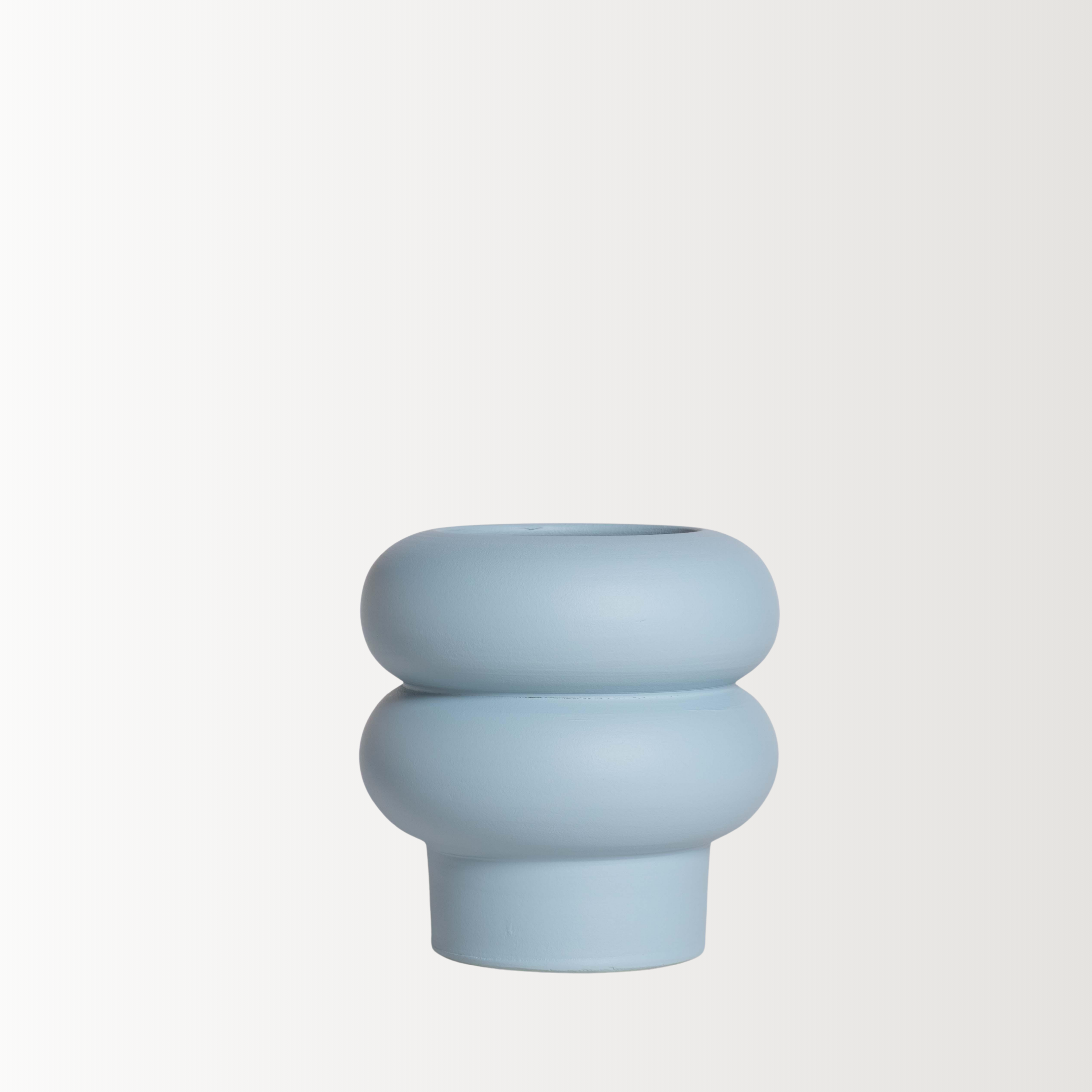 Handmade Ceramic Vase | Light Blue