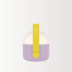 Portable Lamp | Lilac & Yellow