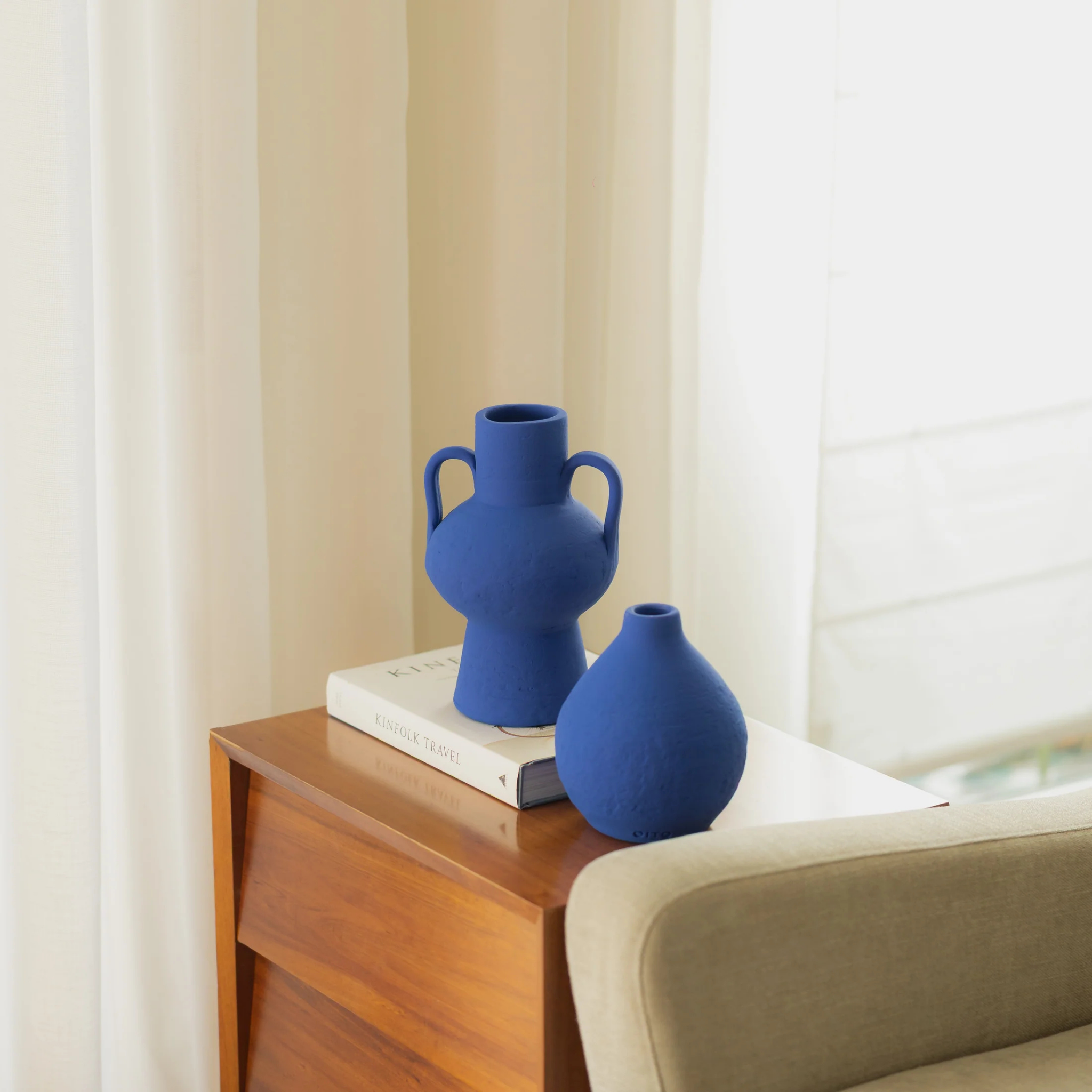 Handmade Ceramic Vase – Santorini