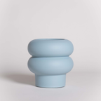 Handmade Ceramic Vase | Light Blue