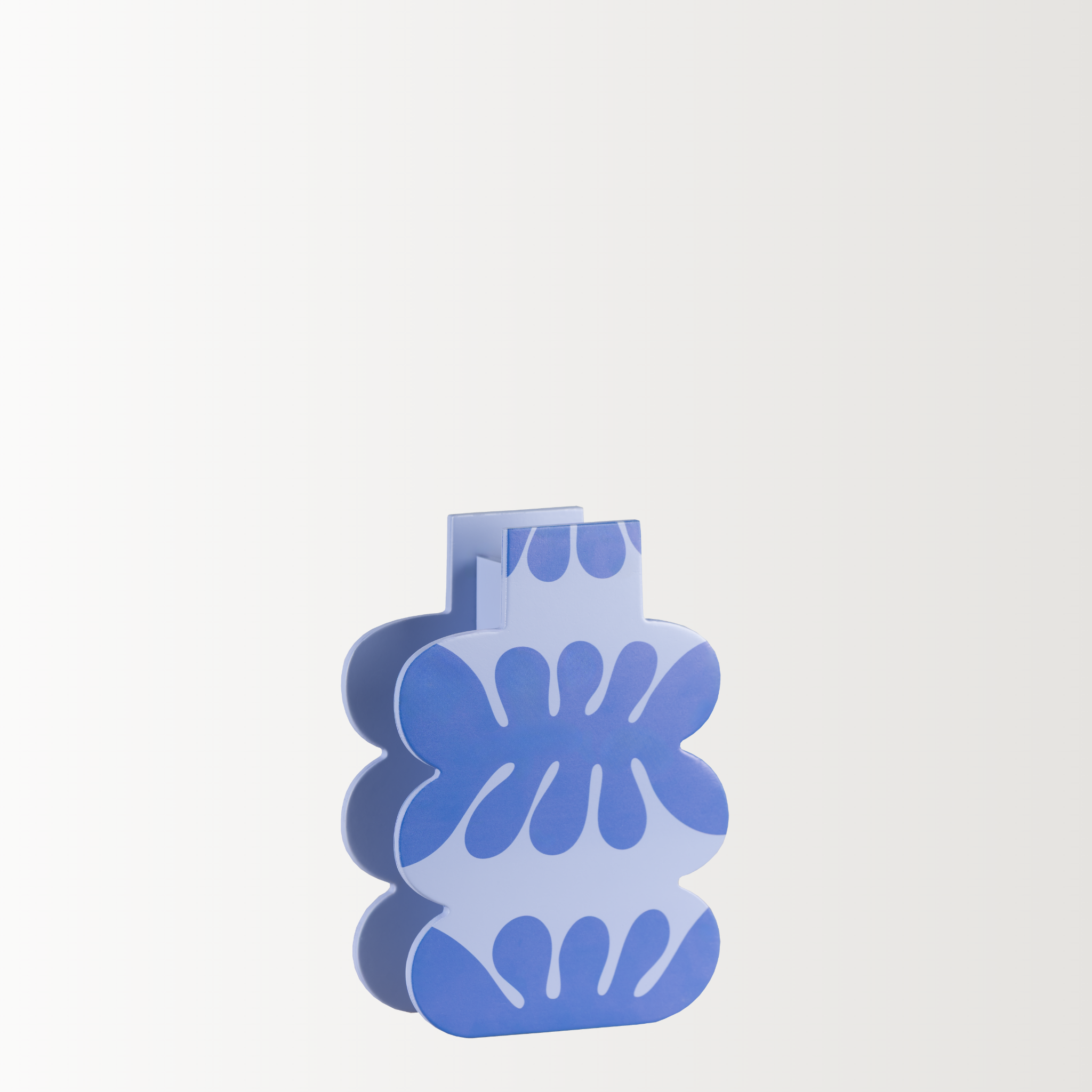 Decorative Wooden Vase | Blue Cloud