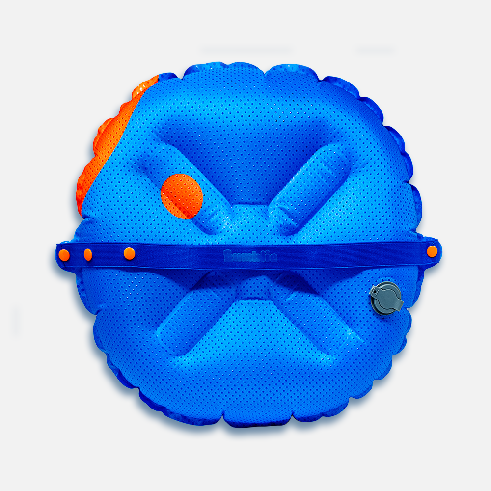 Inflatable Seat Booster for Kids | Blue Sunset