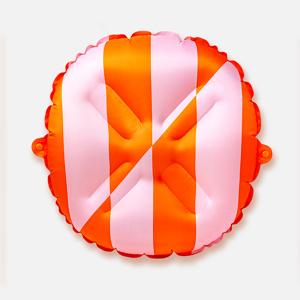 Inflatable Seat Booster for Kids | Blush Orange