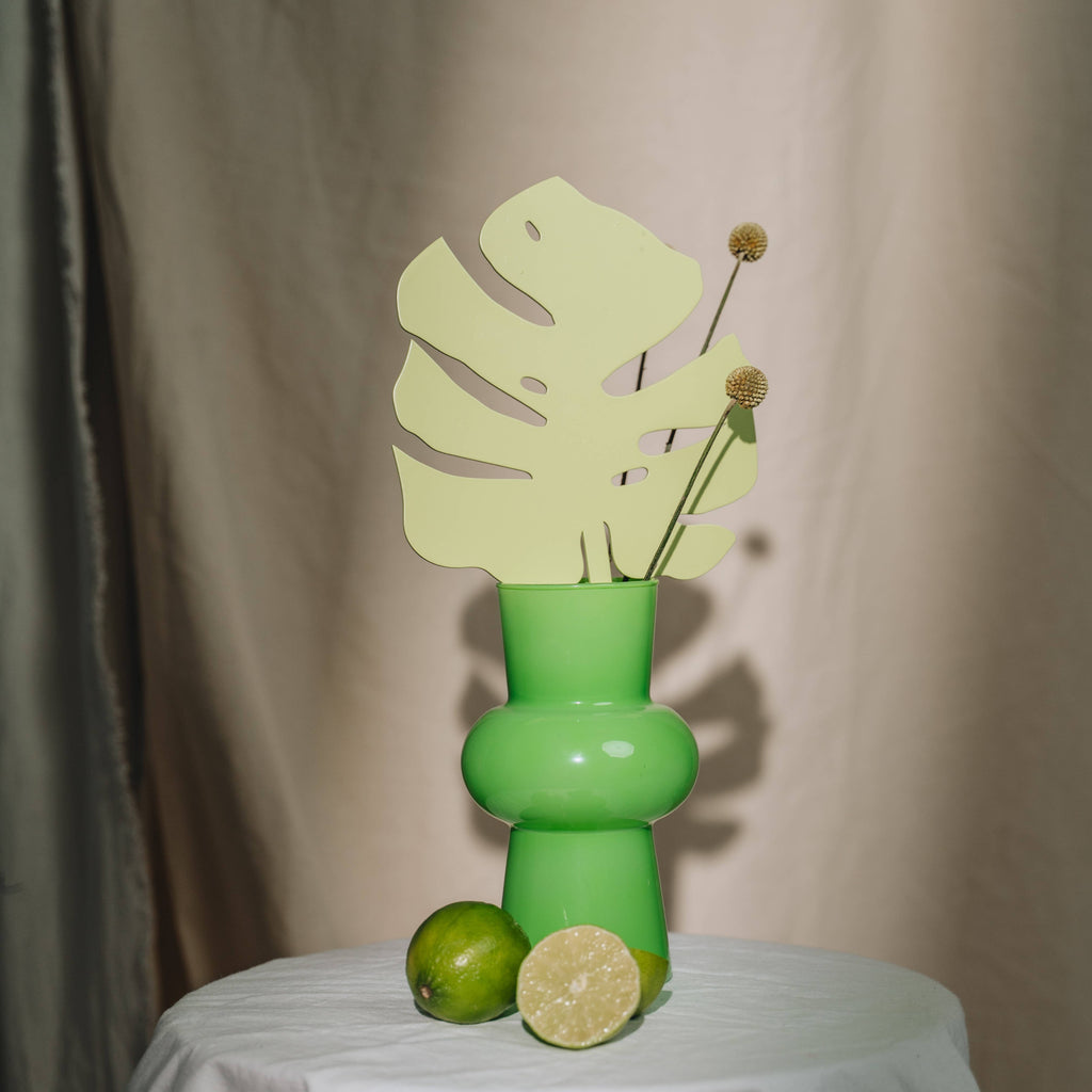 Decorative Wooden Flower | Monstera Leaf