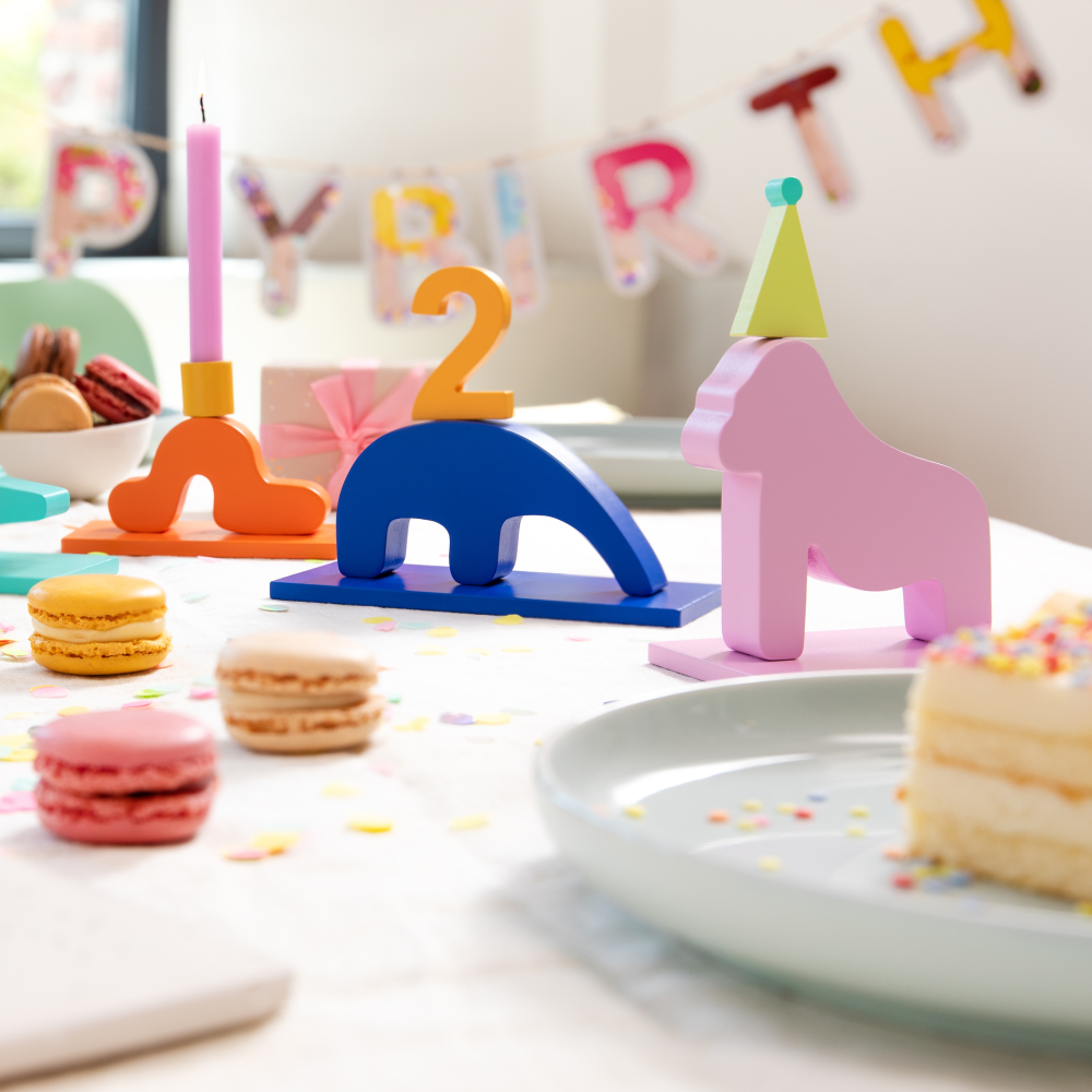 Birthday Rainbow Candles | Set of 12