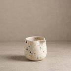 Handmade Stoneware Milk Jug | White Speckled Ceramic Jug