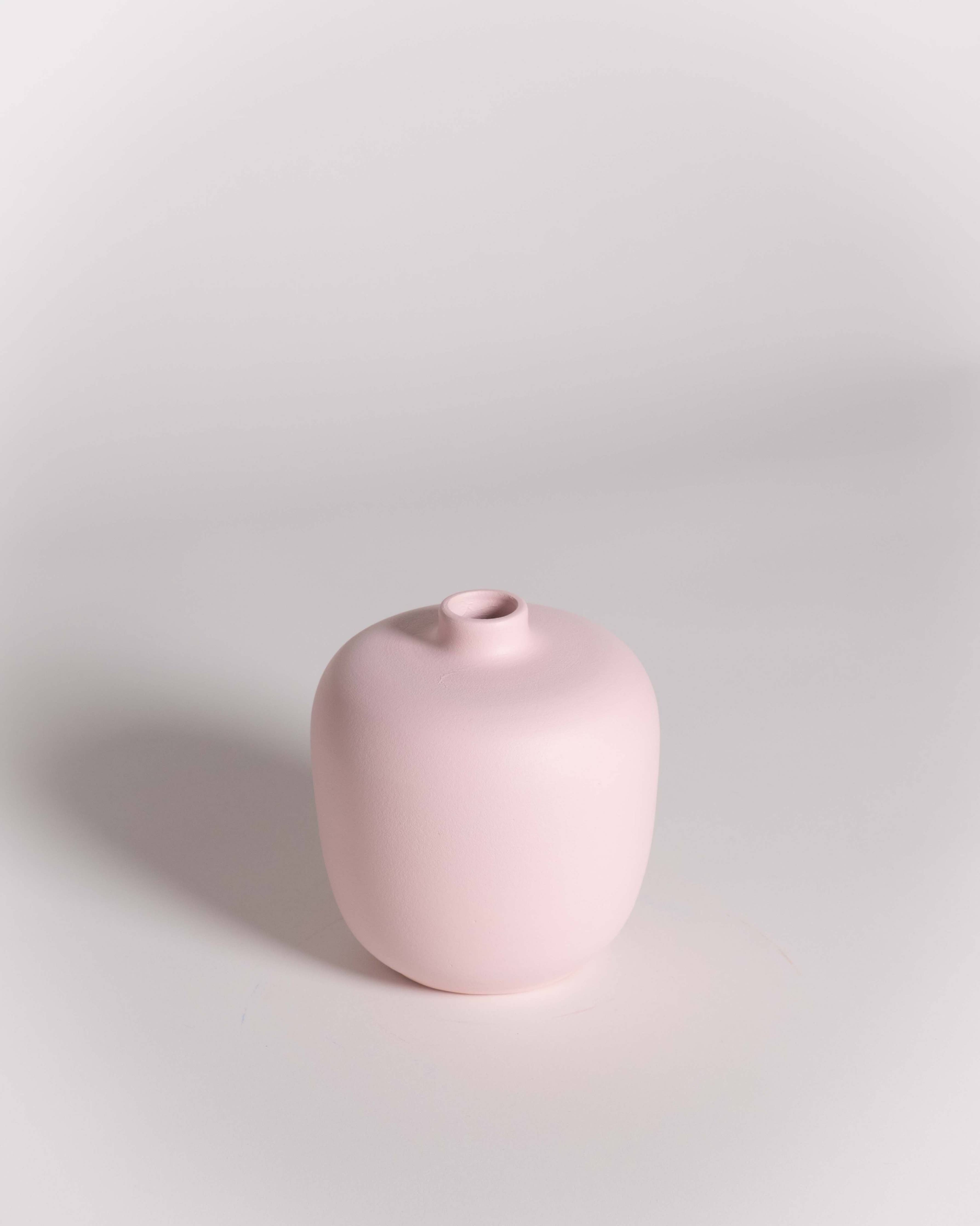 Handmade Ceramic Vase | Light Pink Bubble – Spicy Apricot